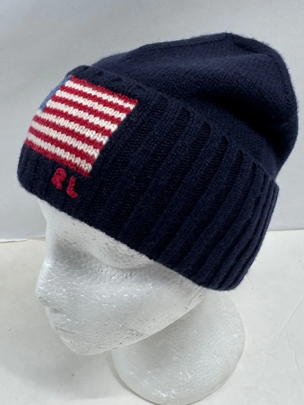 Polo Ralph Lauren Flag Beanie Knit Hat